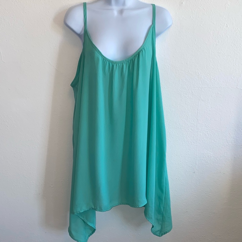 Torrid Teal Tank Top